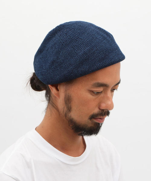 BEAUTY&YOUTH UNITED ARROWS（ビューティーアンドユースユナイテッドアローズ）の「BY コットンニット ベレー帽 о（ハンチング/ベレー帽・メンズ・ブラック/ライトブルー/ネイビー・FREE）」の5枚目の写真