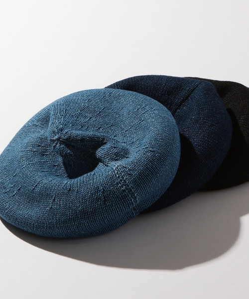 BEAUTY&YOUTH UNITED ARROWS（ビューティーアンドユースユナイテッドアローズ）の「BY コットンニット ベレー帽 о（ハンチング/ベレー帽・メンズ・ブラック/ライトブルー/ネイビー・FREE）」の7枚目の写真
