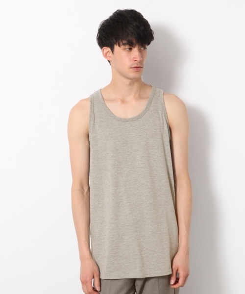 RAGEBLUE（レイジブルー）の「20天竺ロングタンク/790620（タンクトップ・メンズ・ホワイト/ネイビー/その他/グレー・SMALL/MEDIUM/LARGE）」の9枚目の写真
