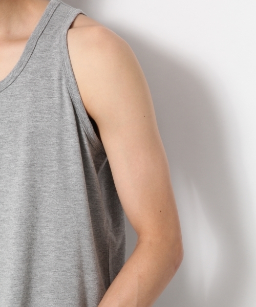 RAGEBLUE（レイジブルー）の「20天竺ロングタンク/790620（タンクトップ・メンズ・ホワイト/ネイビー/その他/グレー・SMALL/MEDIUM/LARGE）」の14枚目の写真
