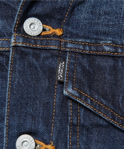 JOURNAL STANDARD(ジャーナルスタンダード)の「【2013 SPRING CATALOGUE 掲載アイテム】デニムトラッカージャケット(デニムジャケット・メンズ・ネイビー/ダークブルー・LARGE/MEDIUM)」の10枚目の写真
