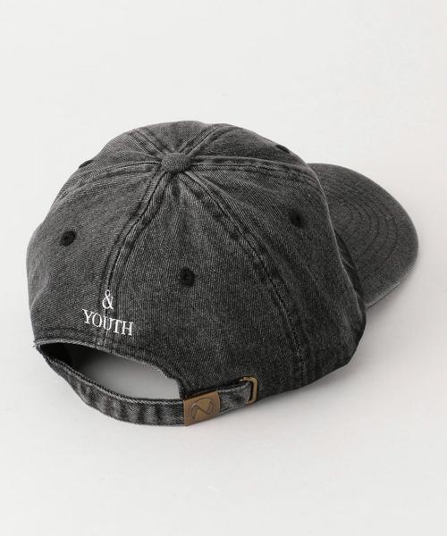 BEAUTY&YOUTH UNITED ARROWS(ビューティーアンドユースユナイテッドアローズ)の「BY B&Y ロゴ デニム キャップ(キャップ・メンズ・ライトブルー/ダークグレー・FREE)」の5枚目の写真