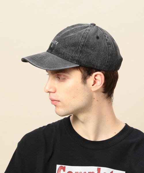 BEAUTY&YOUTH UNITED ARROWS(ビューティーアンドユースユナイテッドアローズ)の「BY B&Y ロゴ デニム キャップ(キャップ・メンズ・ライトブルー/ダークグレー・FREE)」の10枚目の写真