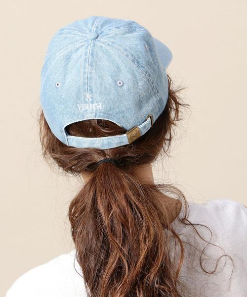 BEAUTY&YOUTH UNITED ARROWS(ビューティーアンドユースユナイテッドアローズ)の「BY B&Y ロゴ デニム キャップ(キャップ・メンズ・ライトブルー/ダークグレー・FREE)」の7枚目の写真