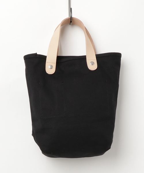 CONVERSE(コンバース)の「【CONVERSE】CV_CANVAS LEATHER TOTE BAG(トートバッグ・レディース・ブラック/ベージュ/オフホワイト/ネイビー/グレー・FREE)」の6枚目の写真