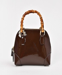 LE VERNIS | エナメルブガッティ(ハンドバッグ)