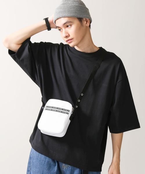 WEGO（ウィゴー）の「WEGO/ロゴパイピングミニショルダーバッグ（ショルダーバッグ・レディース・ブラック/オレンジ/ベージュ/ホワイト/パープル・FREE）」の11枚目の写真