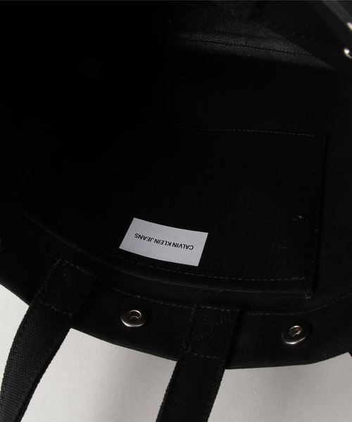 Calvin Klein Jeans Accessory（カルバン・クラインジーンズアクセサリー）の「ランチ バッグ（トートバッグ・レディース・オレンジ/ブラック/ホワイト・FREE）」の6枚目の写真