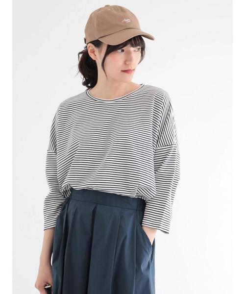 AMERICAN HOLIC(アメリカンホリック)の「スムース7分袖BIGTシャツ*(Tシャツ/カットソー・レディース・ブラック/オフホワイト/グリーン/その他7・FREE)」の20枚目の写真