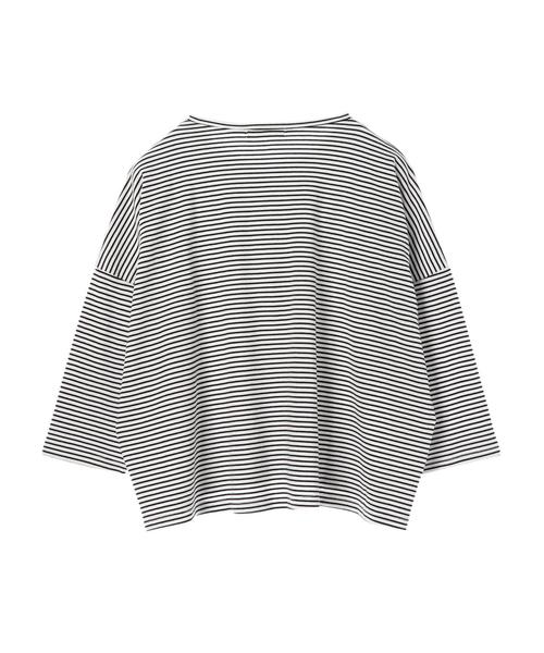 AMERICAN HOLIC(アメリカンホリック)の「スムース7分袖BIGTシャツ*(Tシャツ/カットソー・レディース・ブラック/オフホワイト/グリーン/その他7・FREE)」の11枚目の写真