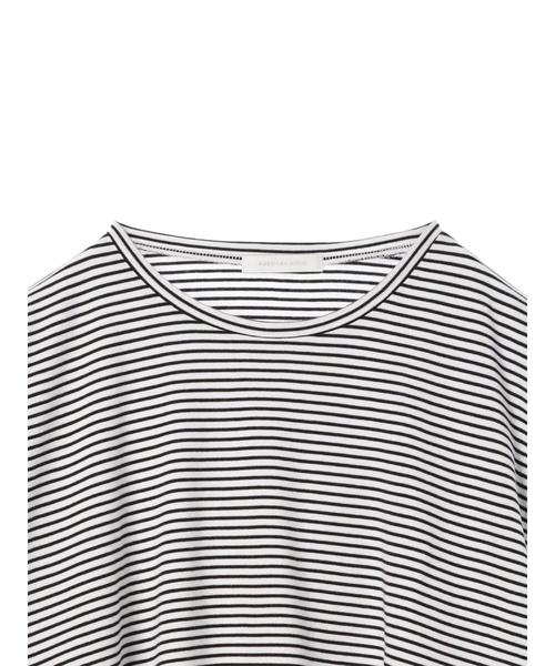 AMERICAN HOLIC(アメリカンホリック)の「スムース7分袖BIGTシャツ*(Tシャツ/カットソー・レディース・ブラック/オフホワイト/グリーン/その他7・FREE)」の10枚目の写真