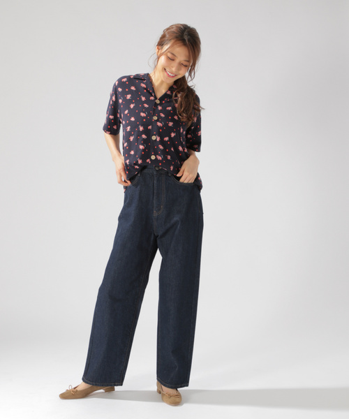 BAYFLOW(ベイフロー)の「アソートガラカイキンシャツ(シャツ/ブラウス・レディース・パープル/ネイビー/ピンク/イエロー・SMALL/MEDIUM)」の6枚目の写真