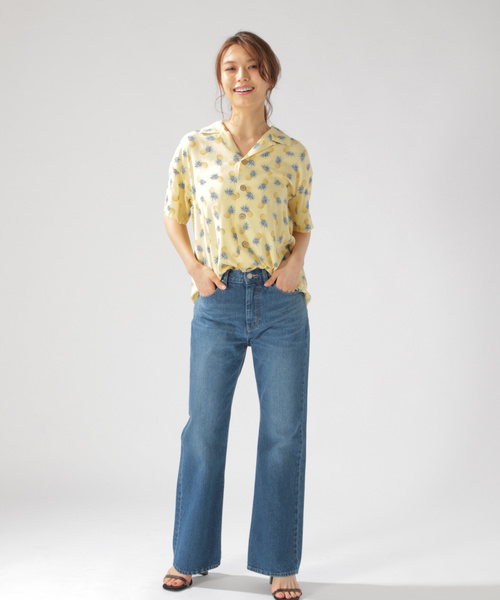 BAYFLOW(ベイフロー)の「アソートガラカイキンシャツ(シャツ/ブラウス・レディース・パープル/ネイビー/ピンク/イエロー・SMALL/MEDIUM)」の13枚目の写真