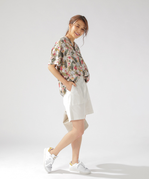 BAYFLOW(ベイフロー)の「アソートガラカイキンシャツ(シャツ/ブラウス・レディース・パープル/ネイビー/ピンク/イエロー・SMALL/MEDIUM)」の15枚目の写真