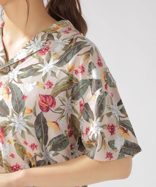 BAYFLOW(ベイフロー)の「アソートガラカイキンシャツ(シャツ/ブラウス・レディース・パープル/ネイビー/ピンク/イエロー・SMALL/MEDIUM)」の22枚目の写真