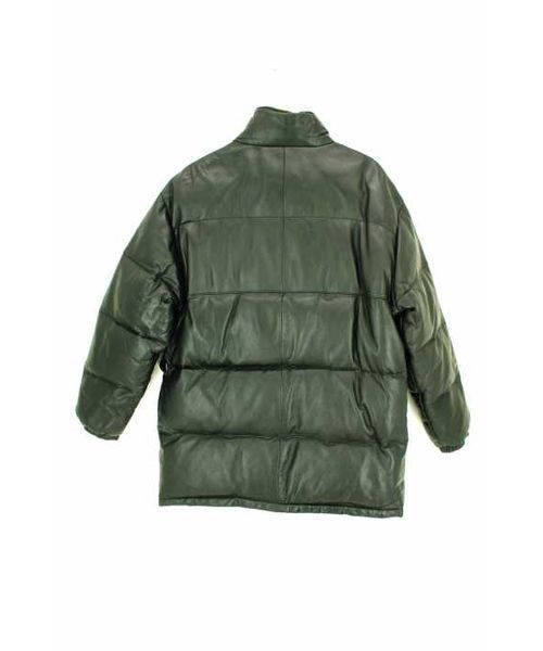 STUSSY ステューシー コラボ レザーダウンジャケットL（Mサイズ相当） STUSSY ステューシー コラボ レザーダウンジャケットL（Mサイズ相当）