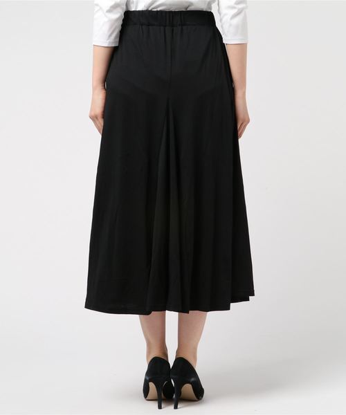 LUGG NAGG(ラグナグ)の「【Jewelobe/ ジュエローブ】カットフレアロングスカート(スカート・レディース・ブラック/ベージュ/ブラウン/カーキ・FREE)」の6枚目の写真