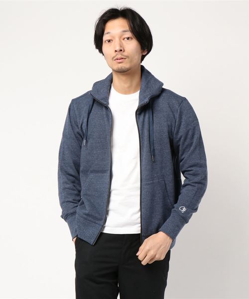 CRAFT STANDARD BOUTIQUE（クラフトスタンダードブティック）の「ベーシックZIP裏毛パーカー ☆○（パーカー・メンズ・ホワイト系その他/グレー系その他2/ネイビー/グレー系その他・M/LL/L）」の15枚目の写真