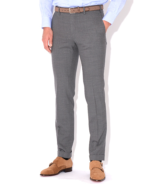 BEAMS F（ビームスエフ）の「PT01 / SUPER SLIM トロピカル（スラックス・メンズ・ネイビー/グレー/チャコールグレー/シルバー・46/50/44/48）」の3枚目の写真