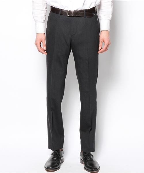 BEAMS F（ビームスエフ）の「PT01 / SUPER SLIM トロピカル（スラックス・メンズ・ネイビー/グレー/チャコールグレー/シルバー・46/50/44/48）」の4枚目の写真