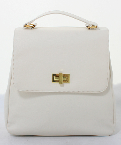 WEGO（ウィゴー）の「WEGO/スクエアリュック（バックパック/リュック・レディース・ホワイト/ブラック/レッド・FREE）」の11枚目の写真