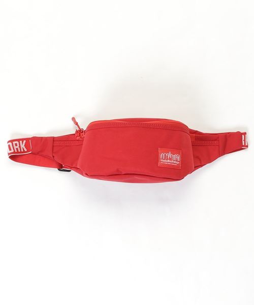 Manhattan Portage（マンハッタンポーテージ）の「IDENTⅡ Brooklyn Bridge Waist Bag（ボディバッグ/ウエストポーチ・メンズ・ブラック/レッド・X-SMALL）」の3枚目の写真