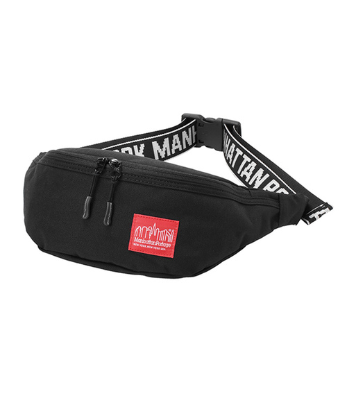 Manhattan Portage（マンハッタンポーテージ）の「IDENTⅡ Brooklyn Bridge Waist Bag（ボディバッグ/ウエストポーチ・メンズ・ブラック/レッド・X-SMALL）」の7枚目の写真