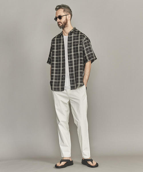 BEAUTY&YOUTH UNITED ARROWS（ビューティーアンドユースユナイテッドアローズ）の「BY デニム ワイド テーパード イージーパンツ（その他パンツ・メンズ・ホワイト/ネイビー・L/M/S/XL）」の17枚目の写真