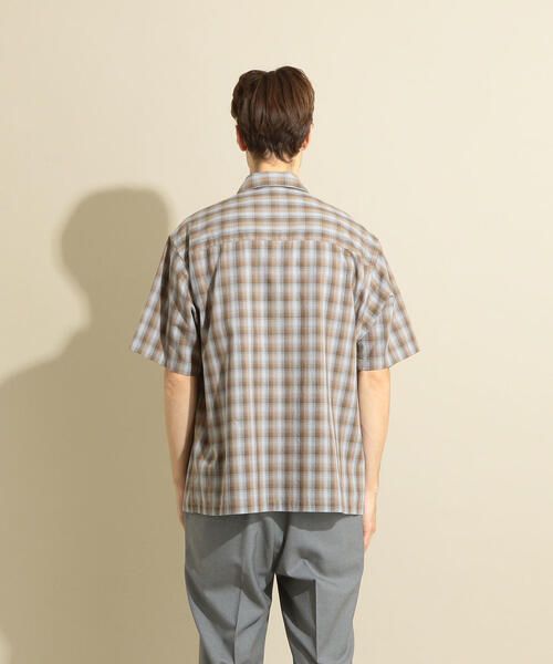 24ss maatee&sons Steven Alan別注 チェックシャツ 2 STEVEN