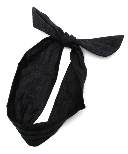 Ray BEAMS（レイビームス）の「◎Ctrl freak / レオパード柄 ヘアバンド（ヘアバンド・レディース・ブラウン/ネイビー・ONE SIZE）」の2枚目の写真