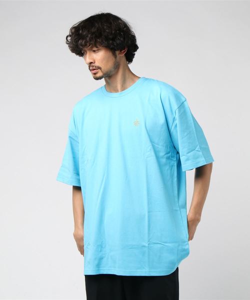 ALDIES(アールディーズ)の「Pinwheel Big T / ピンホイールビッグT(Tシャツ/カットソー・メンズ・ホワイト/ブラック/イエロー/ブルー・MEDIUM/SMALL)」の6枚目の写真