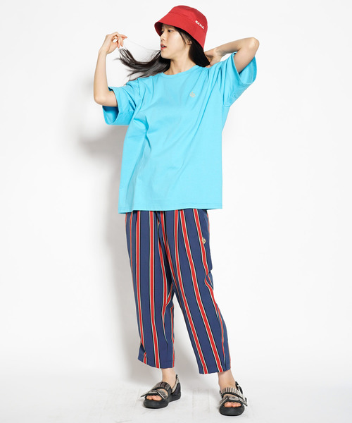 ALDIES(アールディーズ)の「Pinwheel Big T / ピンホイールビッグT(Tシャツ/カットソー・メンズ・ホワイト/ブラック/イエロー/ブルー・MEDIUM/SMALL)」の8枚目の写真