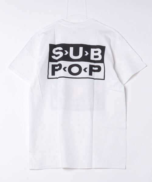SUB POP(サブポップ)の「S/S PRINT TEE "GRAND OPENING"/ショートスリーブ グランドオープニング(Tシャツ/カットソー・メンズ・ホワイト・LARGE/MEDIUM/SMALL/X-LARGE)」の3枚目の写真