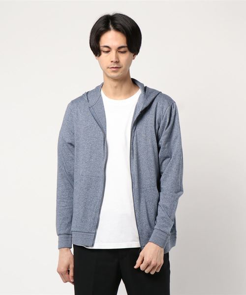 CRAFT STANDARD BOUTIQUE(クラフトスタンダードブティック)の「スラブ天竺カットパーカー●(パーカー・メンズ・ネイビー/ホワイト系その他/グレー系その他/グレー系その他2・LL/M/L)」の4枚目の写真