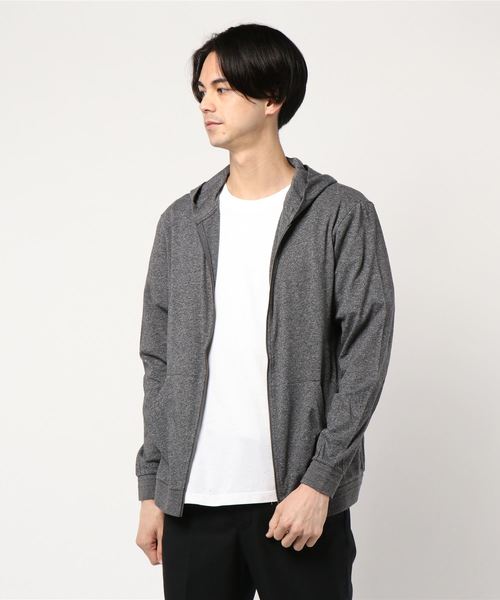 CRAFT STANDARD BOUTIQUE(クラフトスタンダードブティック)の「スラブ天竺カットパーカー●(パーカー・メンズ・ネイビー/ホワイト系その他/グレー系その他/グレー系その他2・LL/M/L)」の3枚目の写真