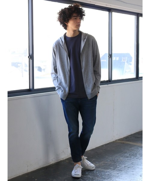 CRAFT STANDARD BOUTIQUE(クラフトスタンダードブティック)の「スラブ天竺カットパーカー●(パーカー・メンズ・ネイビー/ホワイト系その他/グレー系その他/グレー系その他2・LL/M/L)」の10枚目の写真