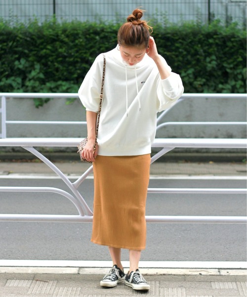 Champion（チャンピオン）の「【Champion/チャンピオン】SMU CVC TERRY フリースハイネック◆（Tシャツ/カットソー・レディース・ホワイト系その他/グレー系その他/ブラック・SMALL/MEDIUM）」の11枚目の写真