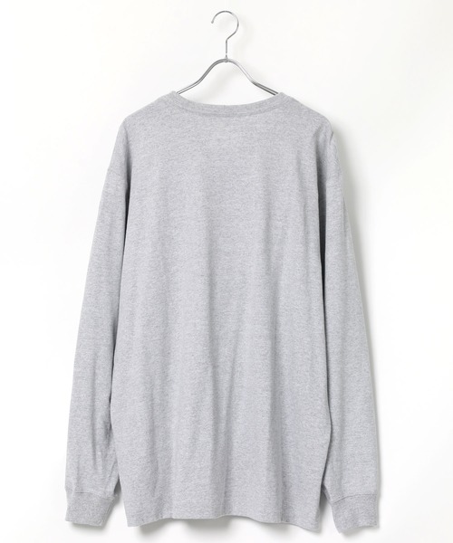 Carhartt(カーハート)の「carhartt/カーハート ビッグシルエット ワンポイント刺繍 ピスネーム ポケット ロングスリーブTシャツ(Tシャツ/カットソー・メンズ・ブラック/ダークブラウン/ネイビー/グレー/グリーン/ワイン/チャコール/ダークオリーブ/ブルー系その他/グリーン系その他/ホワイト・S/M/L/XL)」の16枚目の写真