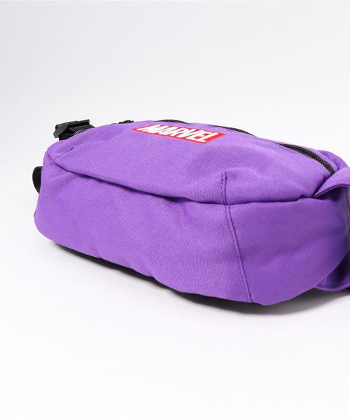 MARVEL（マーベル）の「【MARVEL/マーベル】ウエストバッグ（ショルダーバッグ・メンズ・ブラック/ベージュ/パープル/カモフラージュ・FREE）」の6枚目の写真