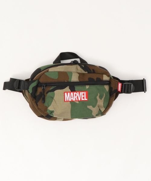 MARVEL（マーベル）の「【MARVEL/マーベル】ウエストバッグ（ショルダーバッグ・メンズ・ブラック/ベージュ/パープル/カモフラージュ・FREE）」の9枚目の写真