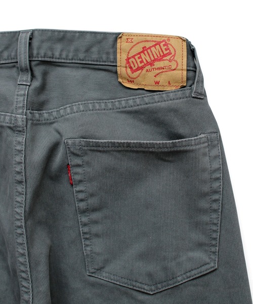 Denime（ドゥニーム）の「PIQUE PANTS W28-34 L33（その他パンツ・メンズ・ブラック/オフホワイト/ダークグレー・32inch/30inch/28inch/34inch/31inch/29inch/33inch）」の6枚目の写真