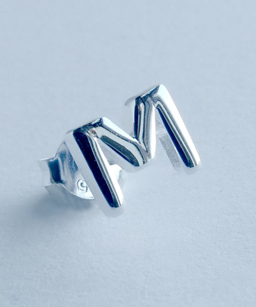 TONE SELECT GOODS（トーンセレクトグッズ）の「【925 SILVER ACC】イニシャルピアスSV925(OG)（ピアス（片耳用）・レディース・A/D/E/G/H/K/M/N/P/Q/R/U/V/W/X/Y/Z/B/T/L/O/S・FREE/SMALL）」の9枚目の写真