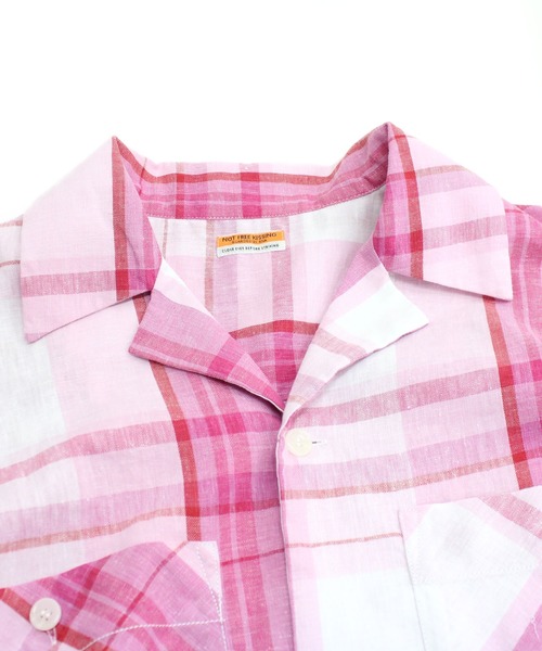 RNA（アールエヌエー）の「B2538 スプリングチェックダディシャツ（シャツ/ブラウス・レディース・ブラック/ピンク/ブルー・MEDIUM）」の11枚目の写真