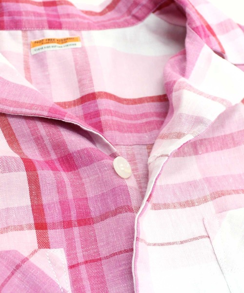 RNA（アールエヌエー）の「B2538 スプリングチェックダディシャツ（シャツ/ブラウス・レディース・ブラック/ピンク/ブルー・MEDIUM）」の12枚目の写真