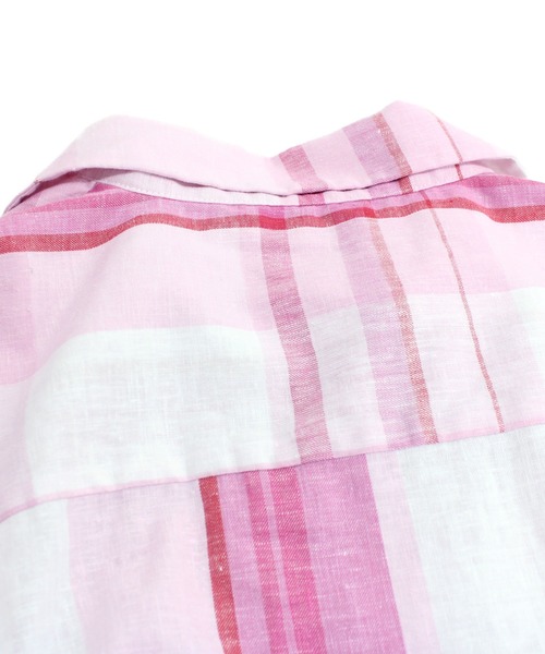 RNA（アールエヌエー）の「B2538 スプリングチェックダディシャツ（シャツ/ブラウス・レディース・ブラック/ピンク/ブルー・MEDIUM）」の13枚目の写真