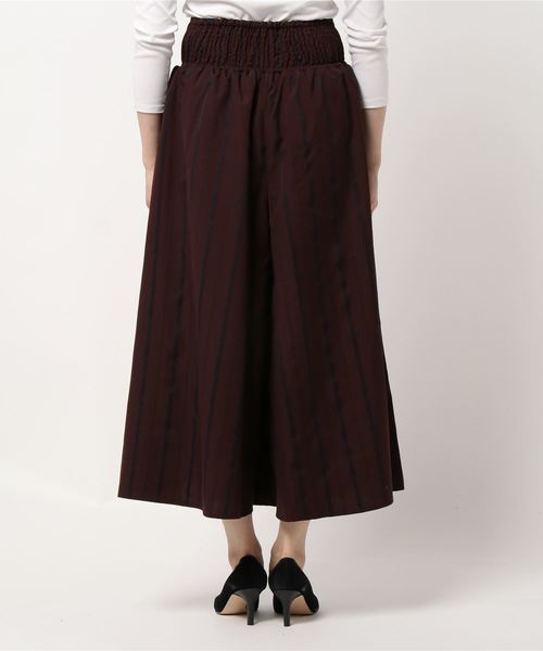 axes femme(アクシーズファム)の「センタージップワイドパンツ(その他パンツ・レディース・ダークブラウン/ネイビー/ワイン・MEDIUM)」の5枚目の写真