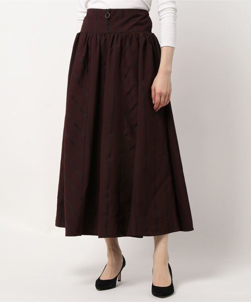 axes femme(アクシーズファム)の「センタージップワイドパンツ(その他パンツ・レディース・ダークブラウン/ネイビー/ワイン・MEDIUM)」の8枚目の写真