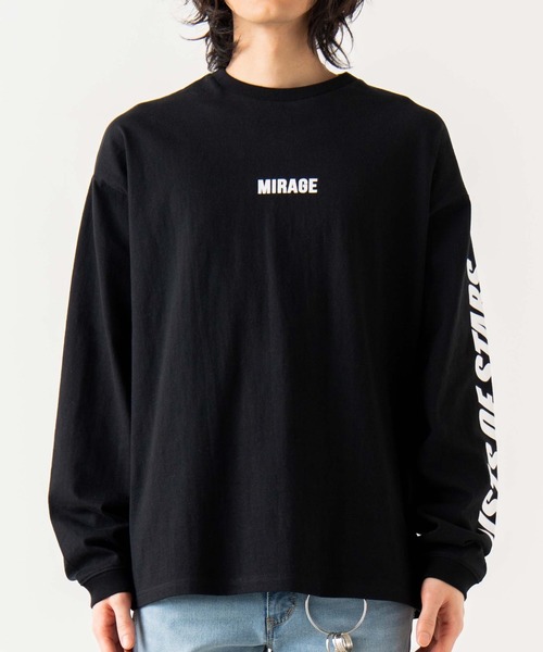 WEGO（ウィゴー）の「WEGO/PhotoビッグシルエットロンT（Tシャツ/カットソー・メンズ・ホワイト/ブラック/グリーン/ホワイト系その他/その他3/その他2/その他1/その他4・MEDIUM/LARGE）」の9枚目の写真