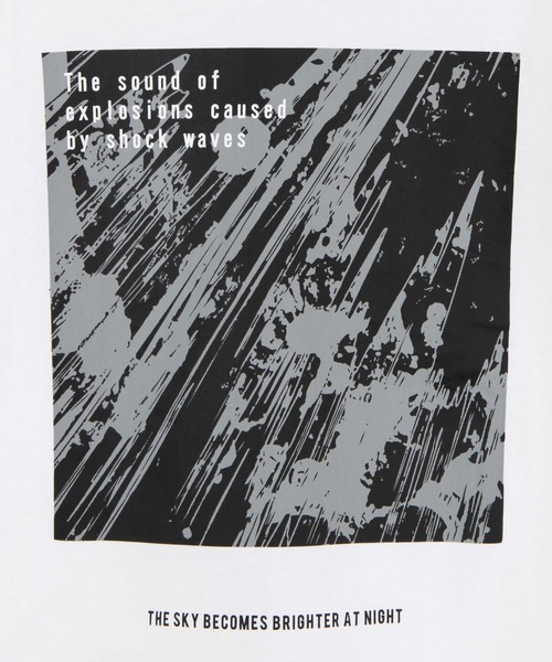 WEGO（ウィゴー）の「WEGO/PhotoビッグシルエットロンT（Tシャツ/カットソー・メンズ・ホワイト/ブラック/グリーン/ホワイト系その他/その他3/その他2/その他1/その他4・MEDIUM/LARGE）」の16枚目の写真