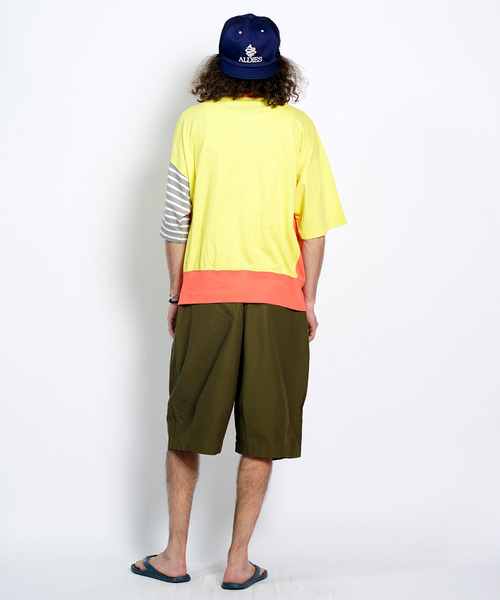 ALDIES(アールディーズ)の「Freak Out Big T / フリークアウトビッグT(Tシャツ/カットソー・メンズ・ブラック/グリーン/ブラウン/イエロー・FREE)」の12枚目の写真